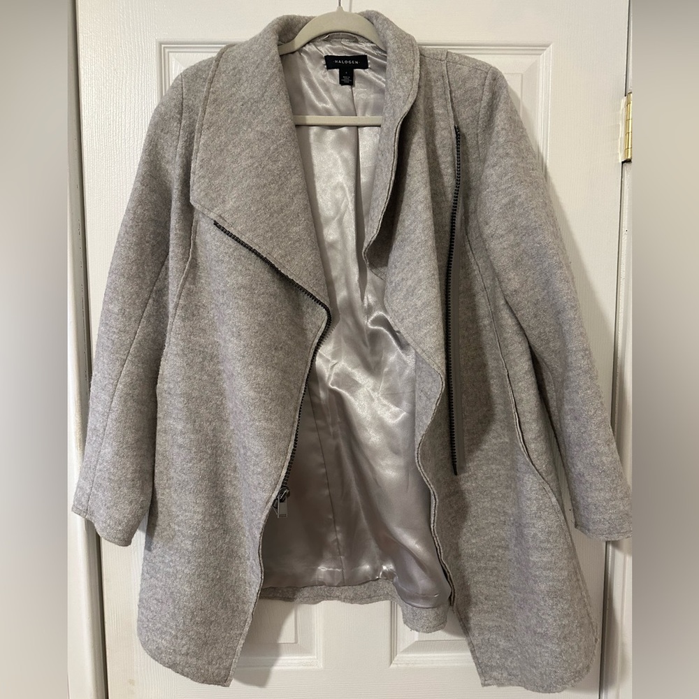 Nordstrom Halogen Wool Blend Coat